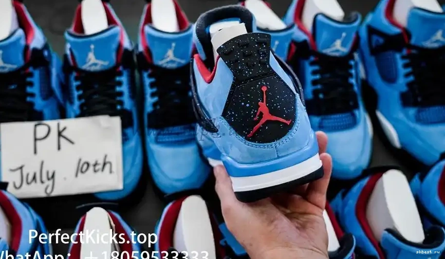 RETAIL Jordan Jack Retro TO READY SHIP Cactus MATERIALS 4 Travis PK5.0 Scott 0607
